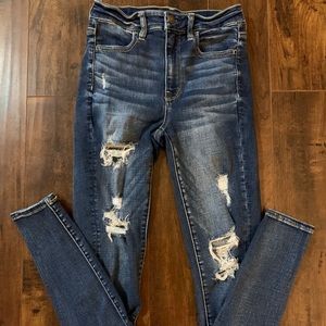 AEO ripped jeans